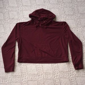 Cropped hoodie